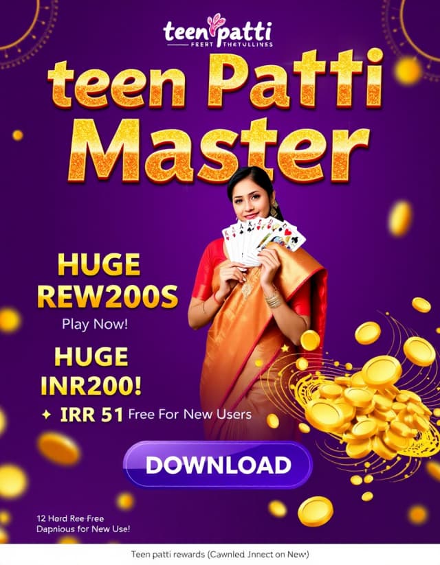 Teen Patti Master Login Banner